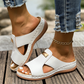 👠☁️ Divatos nyári női szandál – Elegáns nyitott orrú ék saru, tökéletes kiegészítő ruhákhoz és szoknyákhoz ✨