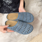 👡☁️ Kényelmes nyári papucs – Légáteresztő puha háló anyaggal, amely megakadályozza a lábak izzadását (EU 35-41) 😌