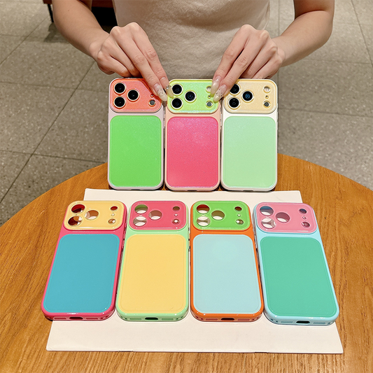 🍬✨ Szemet gyönyörködtető dopamin telefon tok – Élénk kontrasztos akril design, amely feldobja a mindennapjaidat 🛡️