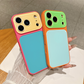 🍬✨ Szemet gyönyörködtető dopamin telefon tok – Élénk kontrasztos akril design, amely feldobja a mindennapjaidat 🛡️