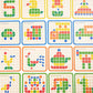 🧩🧠 Készségfejlesztő fa kirakó – Színes 3D állatmintás puzzle, amely játékosan fejleszti a gyerekek finommotorikáját és logikáját 🐾