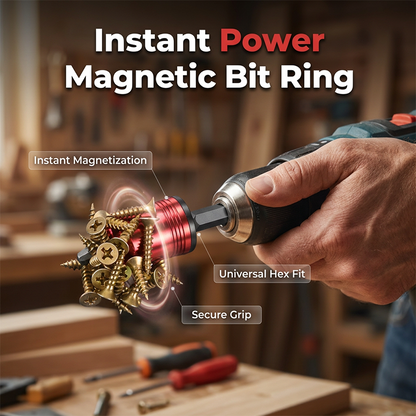 🧲🛠️ Hordozható mágnesező és demagnetizáló készülék fúrókhoz és csavarhúzókhoz ⚡
