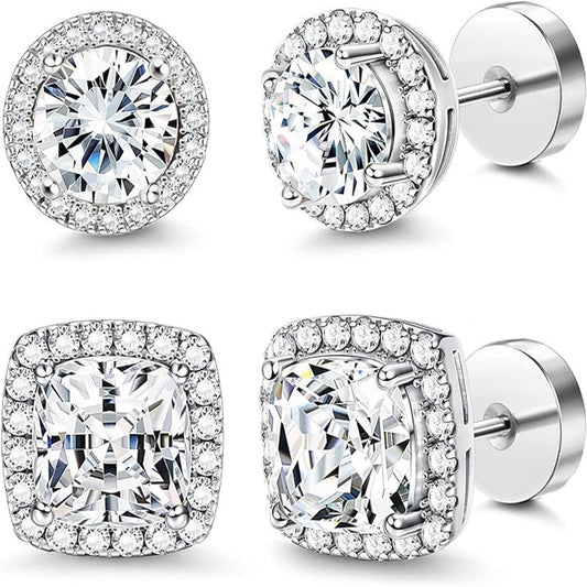 💎☁️ Bámulatosan csillogó női fülbevaló – Elegáns stud design, amely tökéletesen kiegészíti a mindennapi szettjeidet ✨