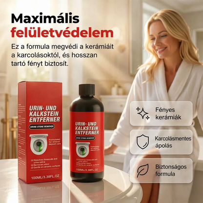 🚽🌺Erős vízkő- és vizeletfolt-eltávolító –💪 hogy fürdőszobád újra ragyogóan tiszta legyen✨