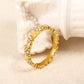Women's Elegant Heart Eternity Ring