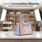 Women's Chic Gradient Top Handle Bag