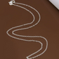 Silver Plated Chubby Heart Pendant Necklace