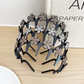 👑✨ Hullámos Kristály Fejpánt Szett –💖 Ragyogó és elegáns design, amely optikailag kissebbnek mutatja az arcot 🌸