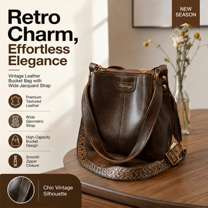 👜✨ Stílusos és tágas vintage válltáska – Nagy kapacitású kialakítás, amelyben minden fontos holmija elfér 💖