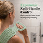 👴👵 Kényelmes szilikon hátmosó kefe – Könnyebb tisztálkodás hajolgatás nélkül 🛁