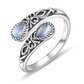 👑💎Csepp alakú retro gyűrű: ragyogó és elegáns✨
