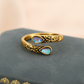 👑💎Csepp alakú retro gyűrű: ragyogó és elegáns✨
