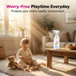 ✨🧸 Játékfertőtlenítő spray –🌿 Gyors és hatékony baktériumölő, amely 5 másodperc alatt tisztít és véd 🏡