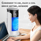❄️🌬️ USB-s asztali léghűtő ventilátor –🔌 Erőteljes hűsítő hatás, amely azonnal felfrissíti a kánikulát 😌