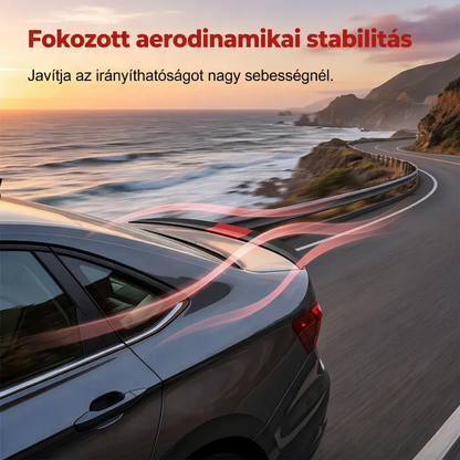 🚗🛠️ Fejlessze autója megjelenését és stabilitását –💨 Univerzális hátsó spoiler fúrás nélküli szereléssel – Utánvétes ✨