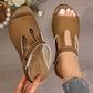 🥿☁️ Légáteresztő ékszandál párnázott talpbetéttel, 4,5 cm sarok (EU 36-43) ✨