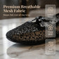 👡✨ 5 000+ nő kedvence –💖 Francia stílusú hálós balettcipő masnival – légáteresztő virágmintás háló, könnyű talp, elegáns masni (EU36-43) ☁️