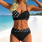 🌺👙 Mintás, formáló hatású kétrészes bikini 🏖️