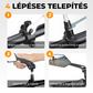 🚲👀 Kerékpáros visszapillantó tükör –🛡️ Széles látómező és tiszta kép, amely maximalizálja a biztonságot az utakon ✨