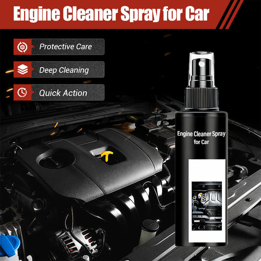 🧼🛡️ Vége a poros és olajos motortér látványának! Autós motor tisztító spray – 🚗 Gyors zsíroldás és gyári ragyogás ✨