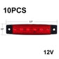 🚛✨ 10 darabos LED oldalsó helyzetjelző lámpa teherautókhoz 💡
