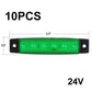 🚛✨ 10 darabos LED oldalsó helyzetjelző lámpa teherautókhoz 💡