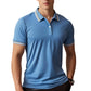 👕L–2XL💨Legkelendőbb férfi kontrasztos gallérú ing –✨ légáteresztő, gyűrődésmentes, sokol 🌟dalú