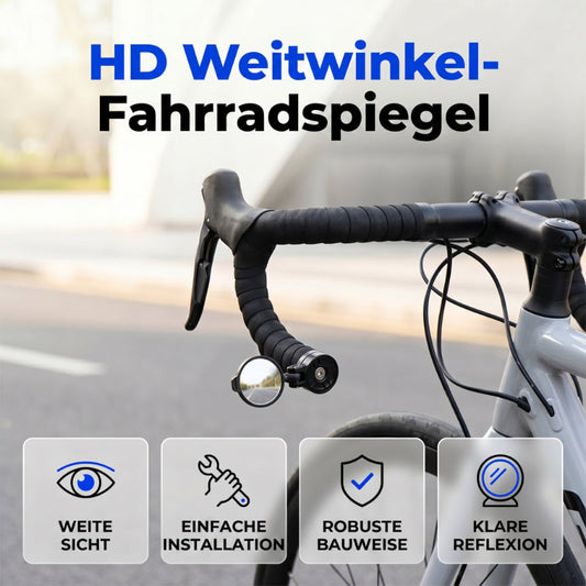 🚲✨ 360°-ban forgatható kerékpár-visszapillantó 👀