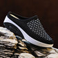 Women's Breathable Mesh Platform Slippers