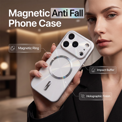 🧲✨ Erős mágneses telefon tok –🔋 Tökéletesen kompatibilis a vezeték nélküli töltőkkel és az autós tartókkal 🛡️