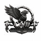 Midnight Edition Raven Metal Emblem for Cars and Trucks