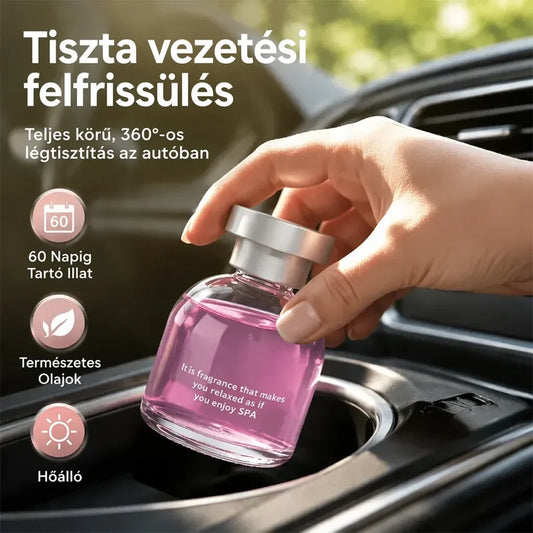 🚗✨ Hosszantartó autóillatosító –🍃 Napokig tartó friss illat, amely azonnal semlegesíti a kellemetlen szagokat 😌