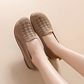 👟☁️ Női légáteresztő repülő kötésű csúszós cipő (EU 35-41) ✨