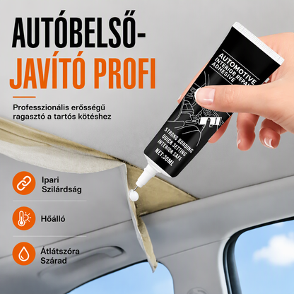🚗✨ Vízálló autó tetőkárpit javító ragasztó 🛠️