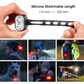 🚲✨ Újratölthető kerékpár első és hátsó lámpa 💡