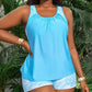 🏊👙 Női Plus Size Tankini Fürdőruha 🏖️