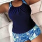 🏊👙 Női Plus Size Tankini Fürdőruha 🏖️