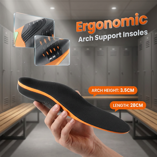👣☁️ Uniszex ergonomikus lábív-támasz betét –👫  Nyomáscsökkentő kényelem és zökkenőmentes 🌿
