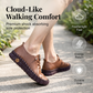 Women Genuine Leather Casual Shoes Hand-Stitched Loafers