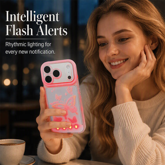 📱🦋 LED-es világító pillangós telefontok 💡