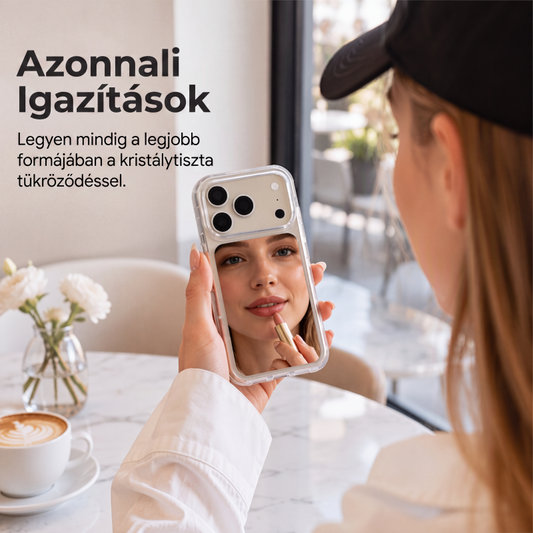 📱🛡️ Ütésálló sminktükrös telefon tok ✨