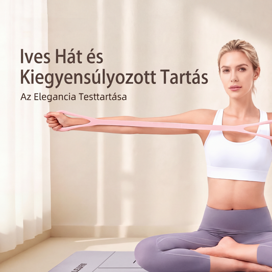 🧘‍♀️🏠 Ergonomikus testtartásjavító ellenállási szalag ✨