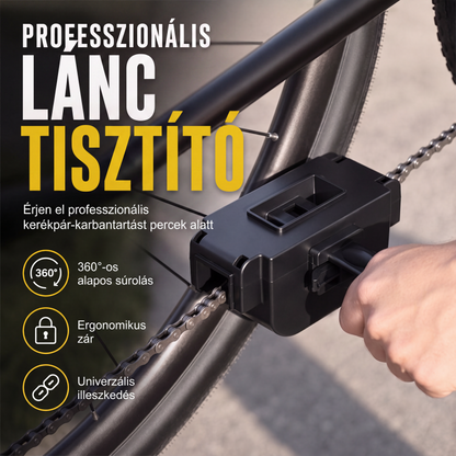⚙️🧼 Prémium láncmosó berendezés –🛠️ Megakadályozza a kopást és meghosszabbítja a lánc élettartamát a hatékony tisztítással ✨