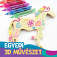 🖊️🎨 DIY buborékos pattogatott kukorica varázsceruza – 🍿 egy mozdulattal 3D-hatás✨