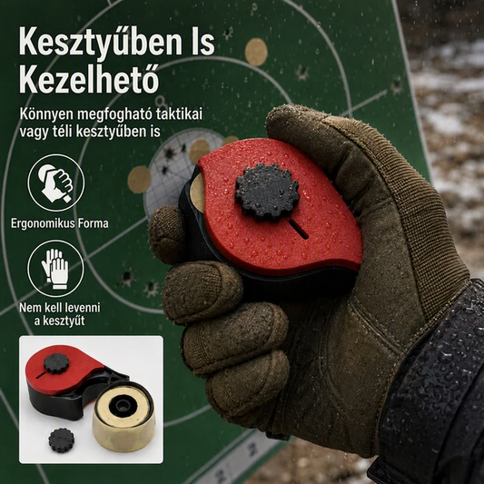 🎯📌 3D nyomtatott lőlap matrica adagoló 🛠️