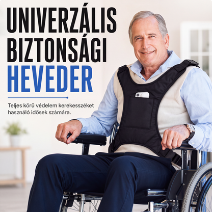 ♿❤️ Biztonsági öv időseknek tolószékekhez 🛡️