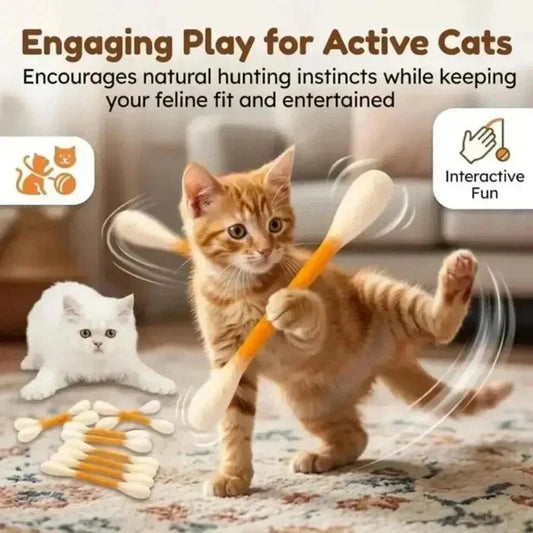 😻🎾 Interaktív macskamentával ellátott macskajáték ❤️