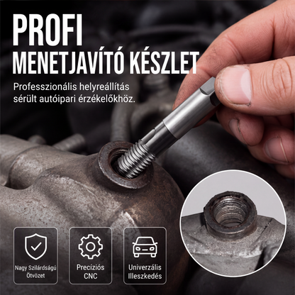 🔧🛠️ Kipufogócső menetjavító és oxigénérzékelő javítószerszám –📦 Professzionális, strapabíró – Utánvét ✨