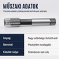 🔧🛠️ Kipufogócső menetjavító és oxigénérzékelő javítószerszám –📦 Professzionális, strapabíró – Utánvét ✨