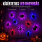 🕷️💡 Pók matrica LED világítás – Búcsú a sötét unalomtól 🎨